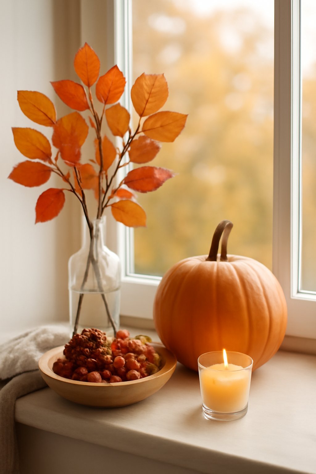 8 Fensterdeko-Ideen für den Herbst