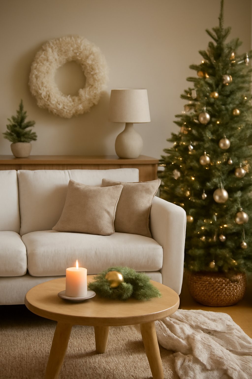 6 elegante Weihnachts-Ideen für kleine Räume