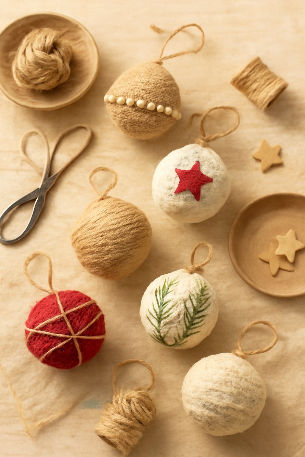 8 DIY-Weihnachtskugeln — selbstgemacht + einzigartig — DIY-Weihnachtskugeln selbstgemacht