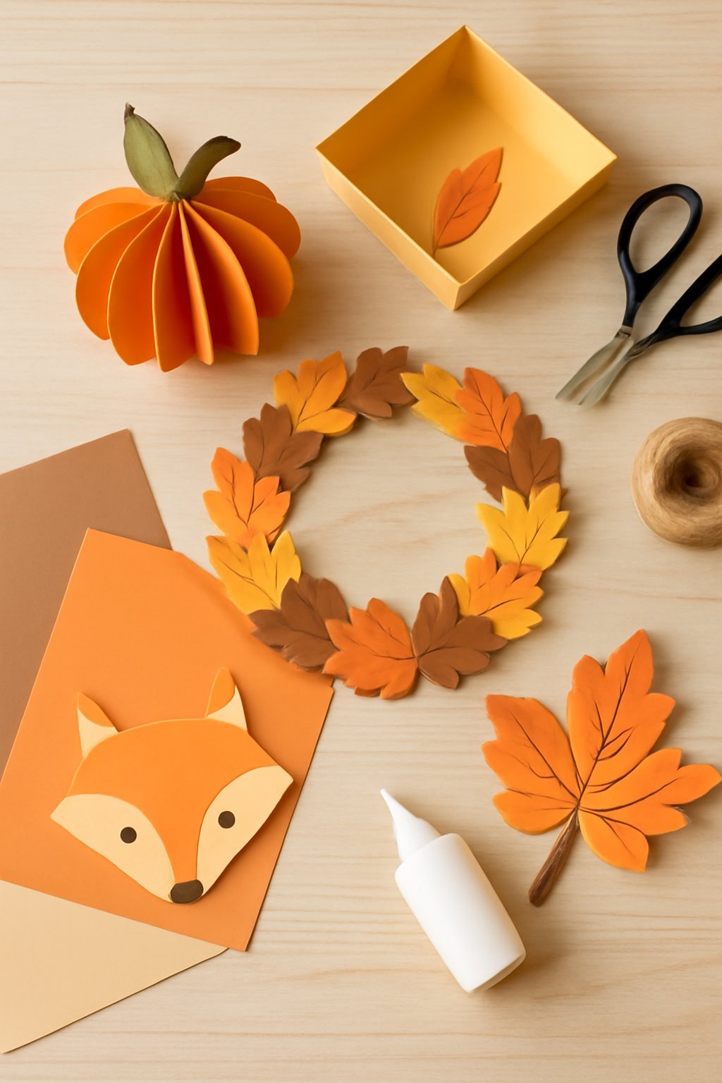 4 DIY-Herbst-Projekte aus Papier