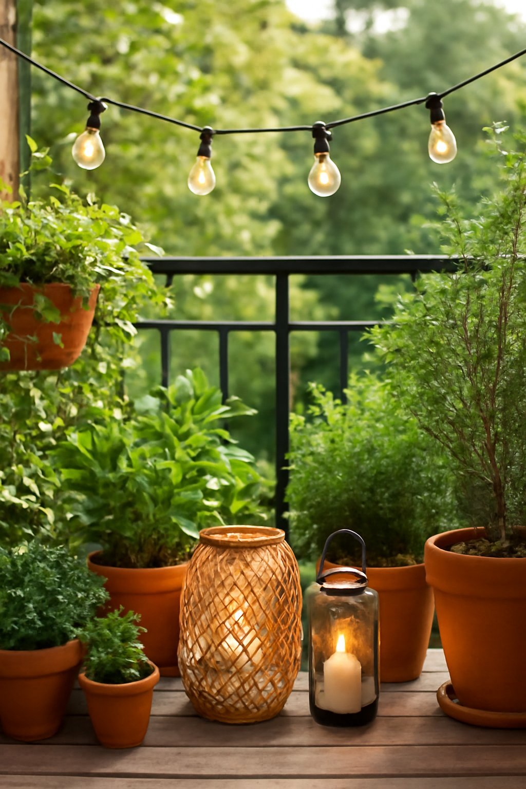 5 DIY-Ideen für stimmungsvolle Balkonbeleuchtung — DIY-Ideen stimmungsvolle