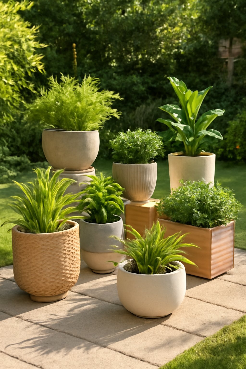 8 DIY-Ideen für moderne Töpfe + Pflanzgefäße — DIY-Ideen moderne