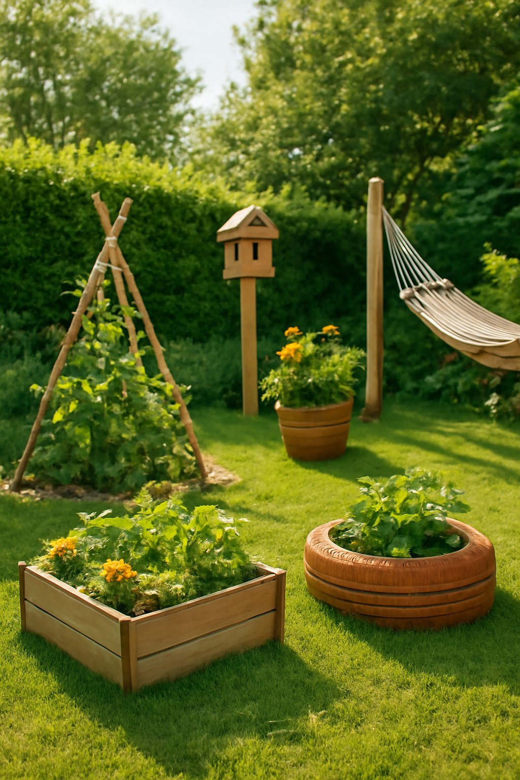 5 kreative Garten-DIYs für Familien — Garten-DIYs Familien