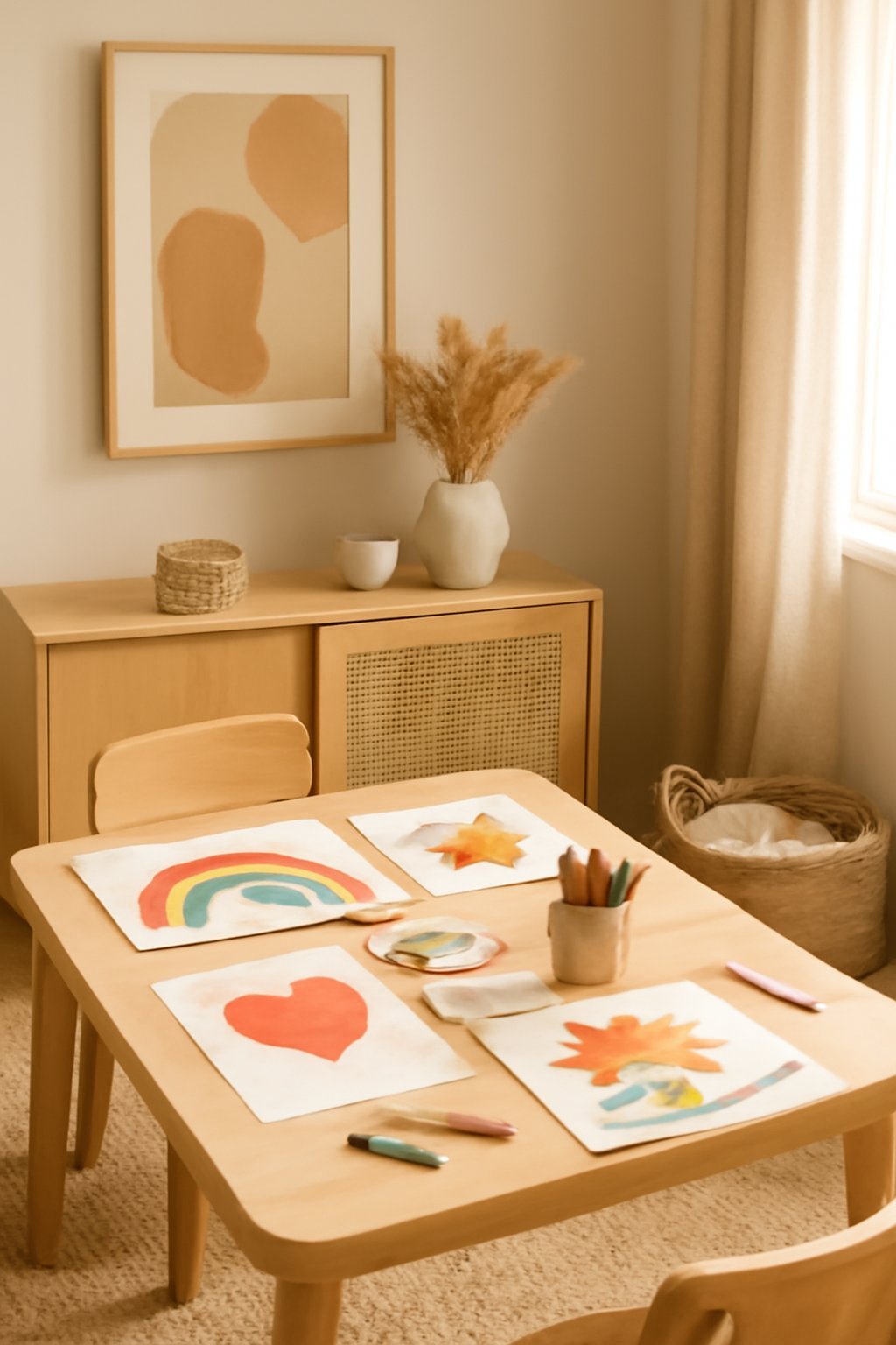 10 einfache Malprojekte für Kinder — mit Material-Liste