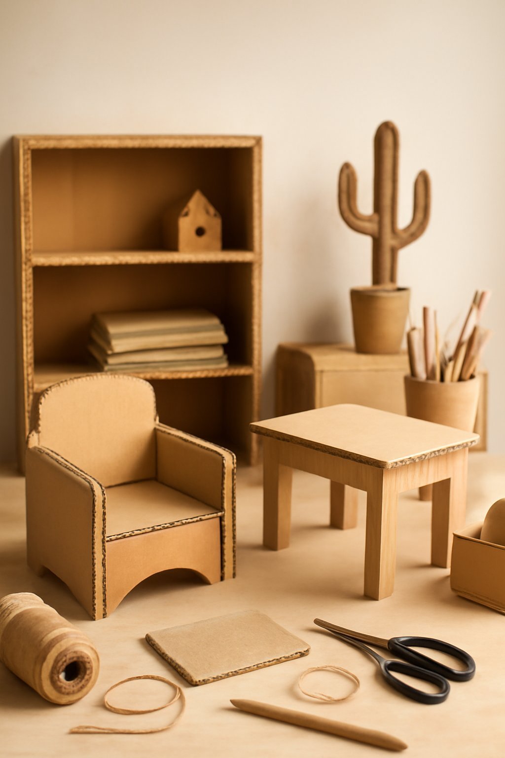 10 Upcycling-Ideen aus Karton — nachhaltig + kreativ