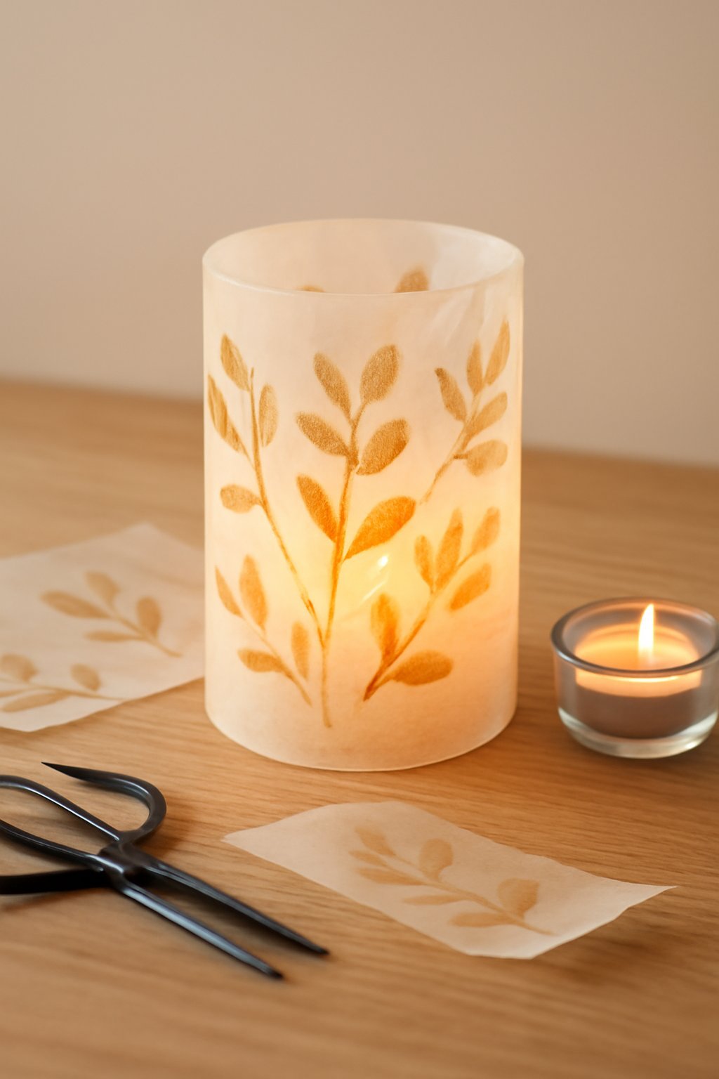 Windlicht Basteln mit Transparentpapier: 12 kreative Ideen zum Selbermachen