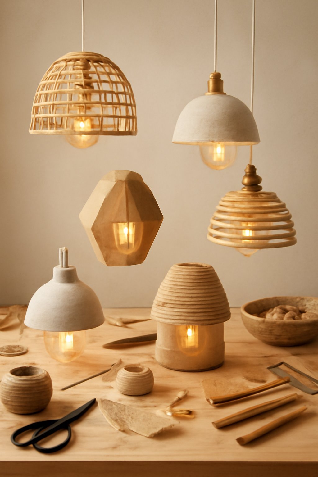 6 DIY-Lampen-Ideen die aussehen wie Designerstücke — DIY-Lampen-Ideen aussehen