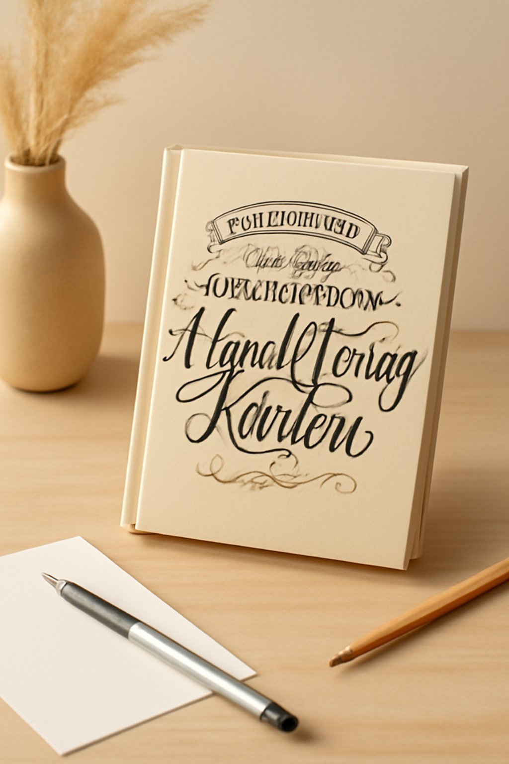 Handlettering Buch: 12 kreative Ideen zum Selbermachen