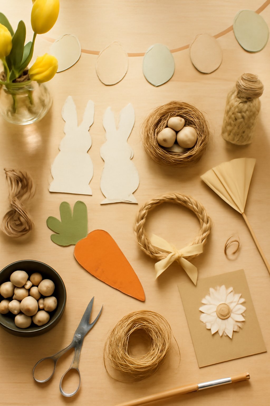 8 einfache DIY-Dekoideen für den Frühling — schnell, hübsch + günstig