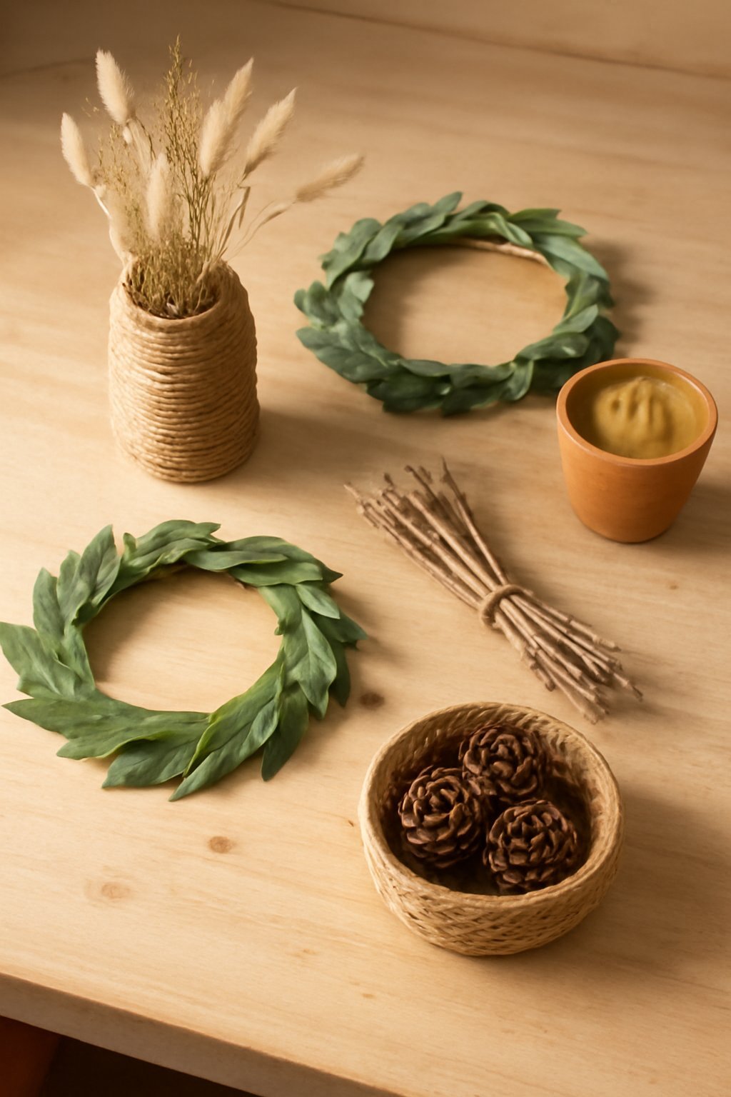 5 DIY-Dekoideen nur mit Naturmaterialien