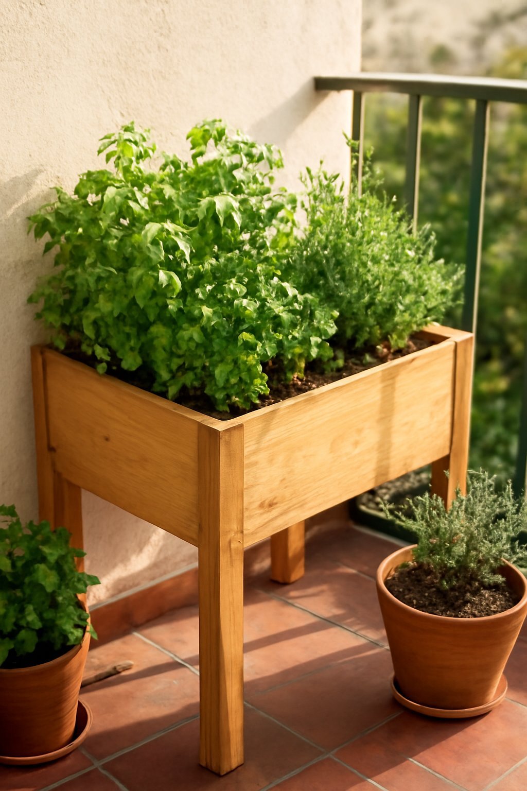 Kräuterbeet für den Balkon selber bauen: DIY-Anleitung für Anfänger
