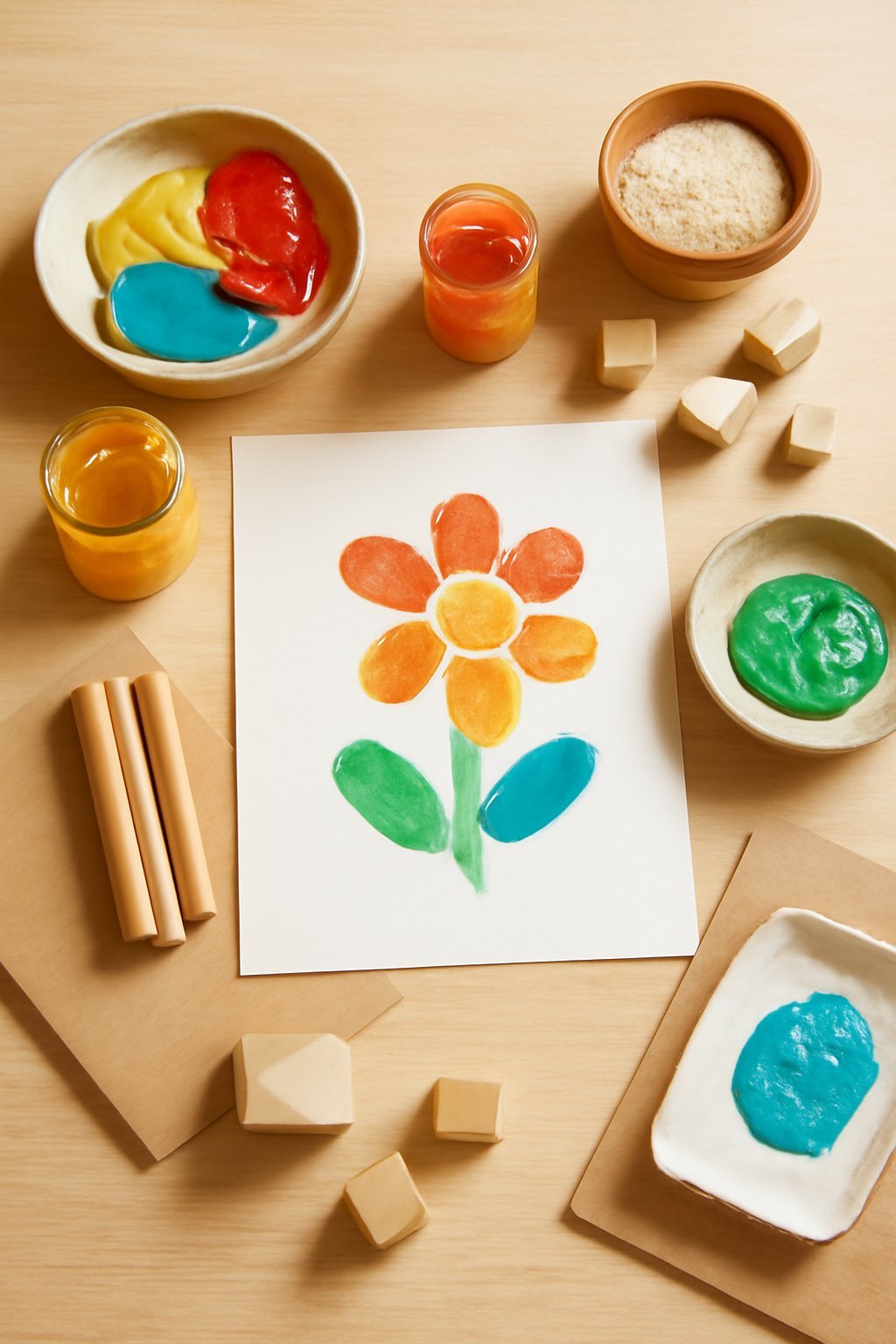 DIY-Fingerfarben-Projekt: Einfach, kreativ + Spaß für die ganze Familie — DIY-Fingerfarben-Projekt Einfach