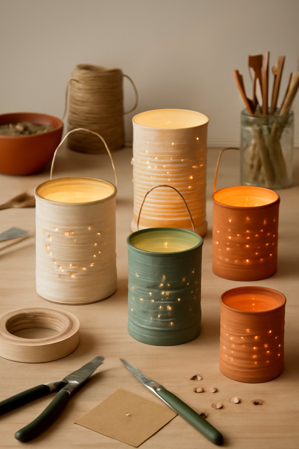 Dosen-Laternen upcyceln: 5 einzigartige DIY-Lampen-Ideen