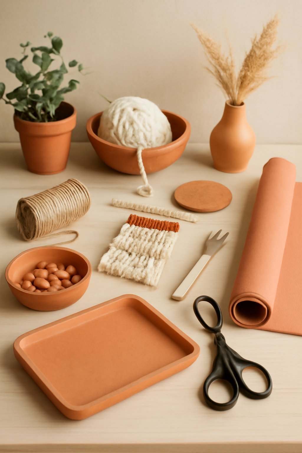 Wohnideen mit Terrakotta-Farben: 5 praktische DIY-Tipps für dein Zuhause