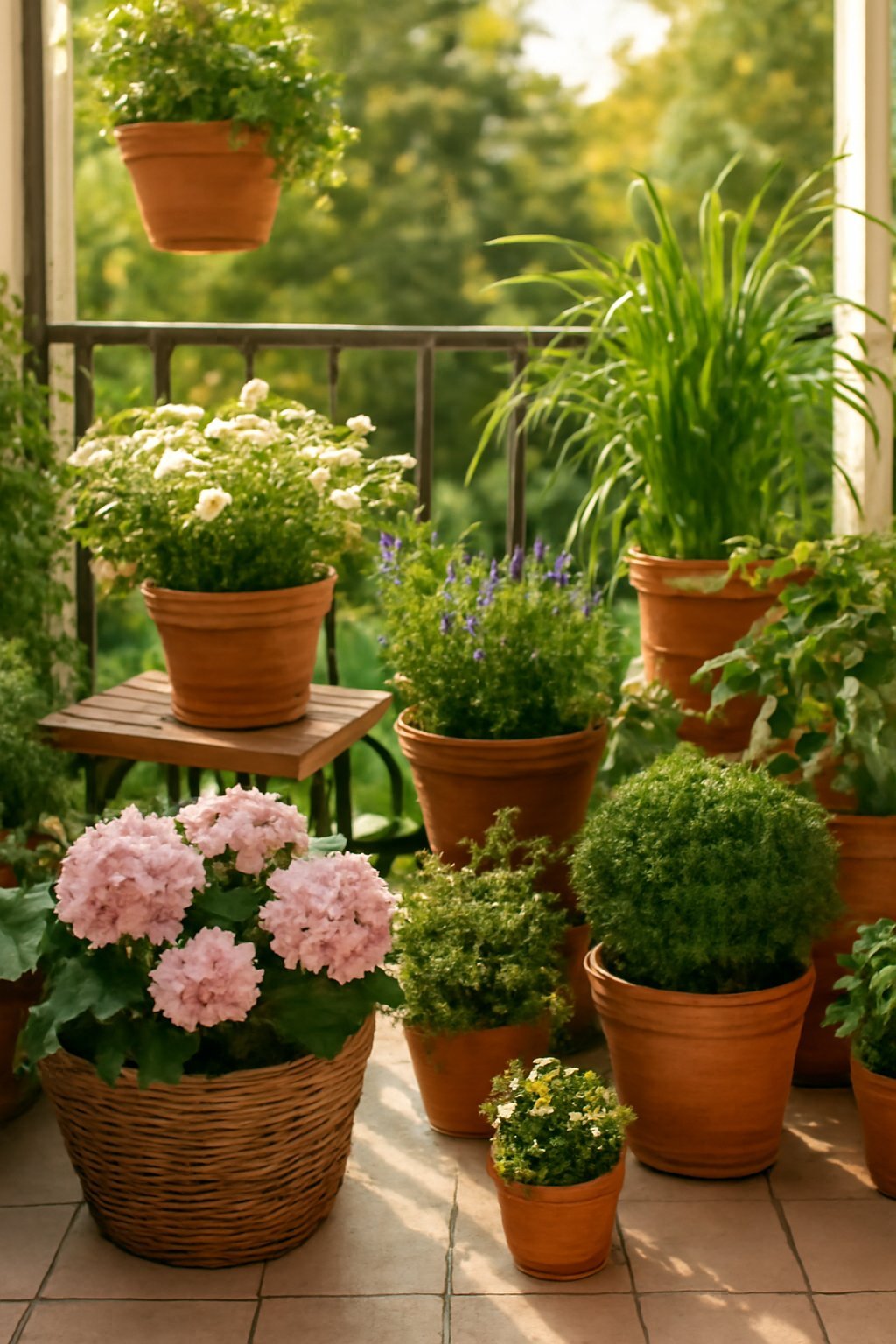 10 frische Balkon-Frühlings-Deko-Ideen für jeden Außenraum