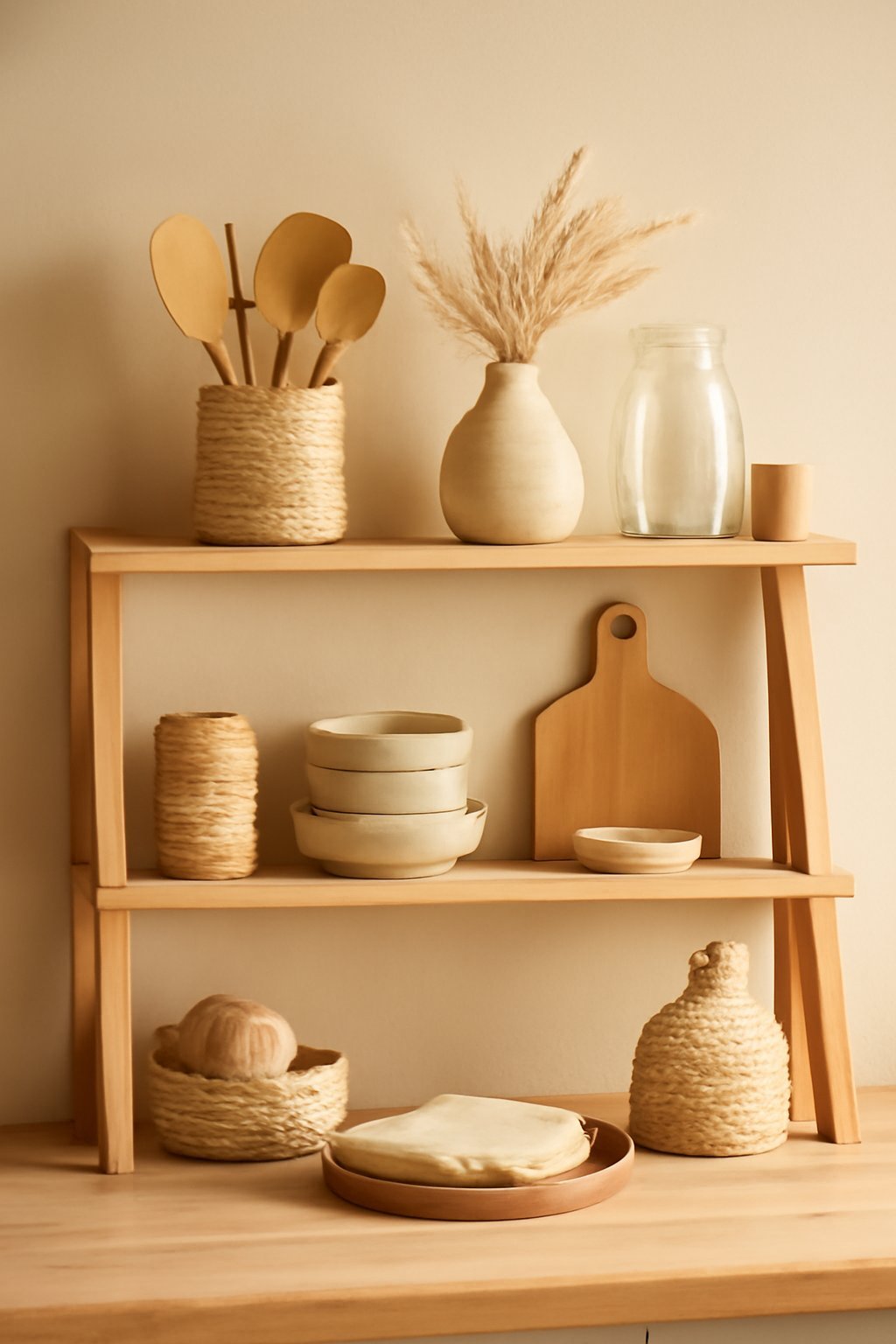Küchenregal stylen: 4 kreative DIY-Projekte für deine Küche