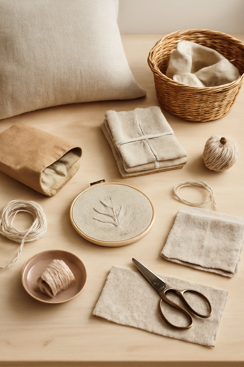 Wohnideen mit Leinen-Textilien: 7 kreative DIY-Projekte — Wohnideen Leinen-Textilien