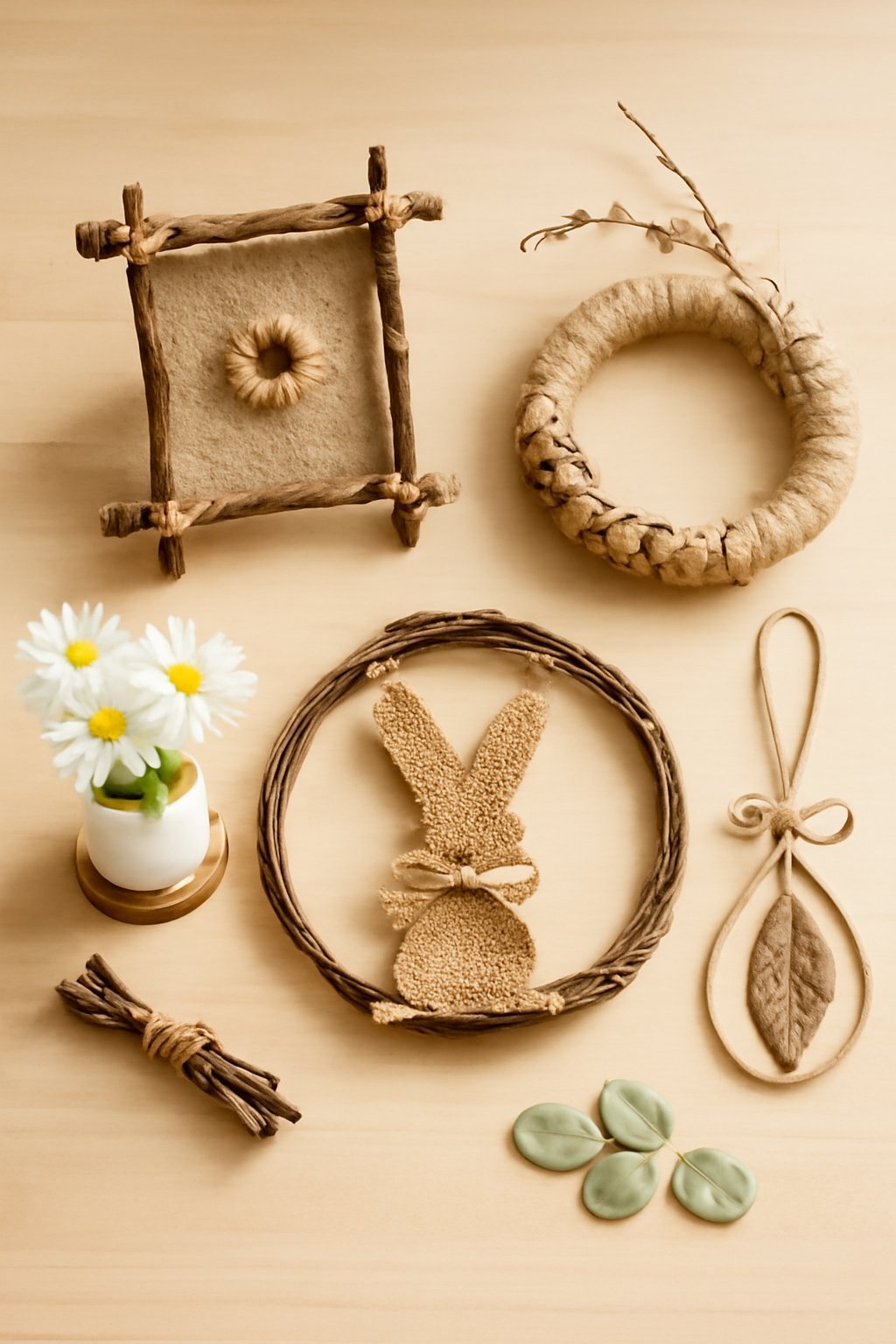 Frühlingsdeko aus Naturmaterial: 5 kreative DIY-Ideen
