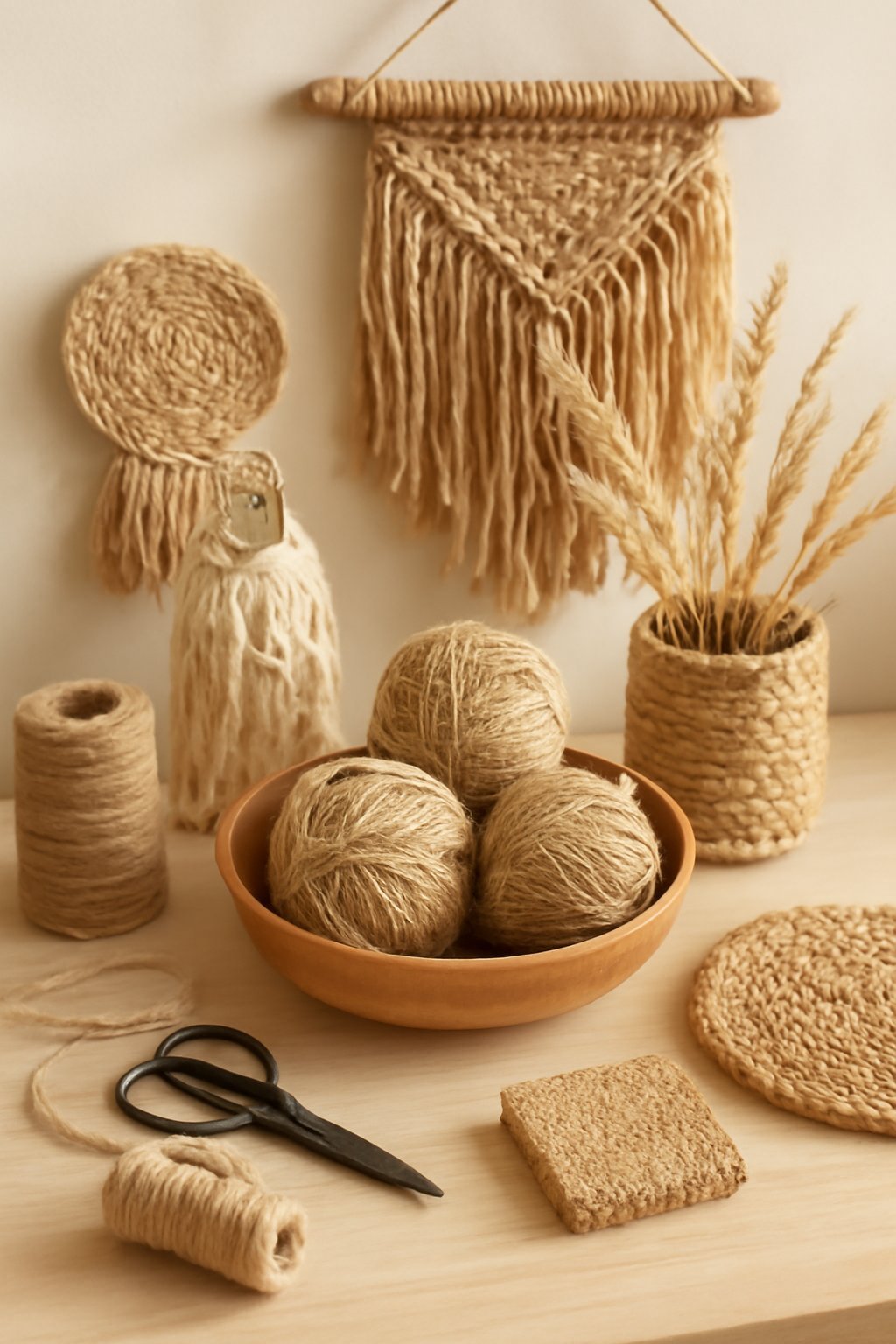 Deko mit Naturfasern: 7 kreative Ideen + DIY-Tipps