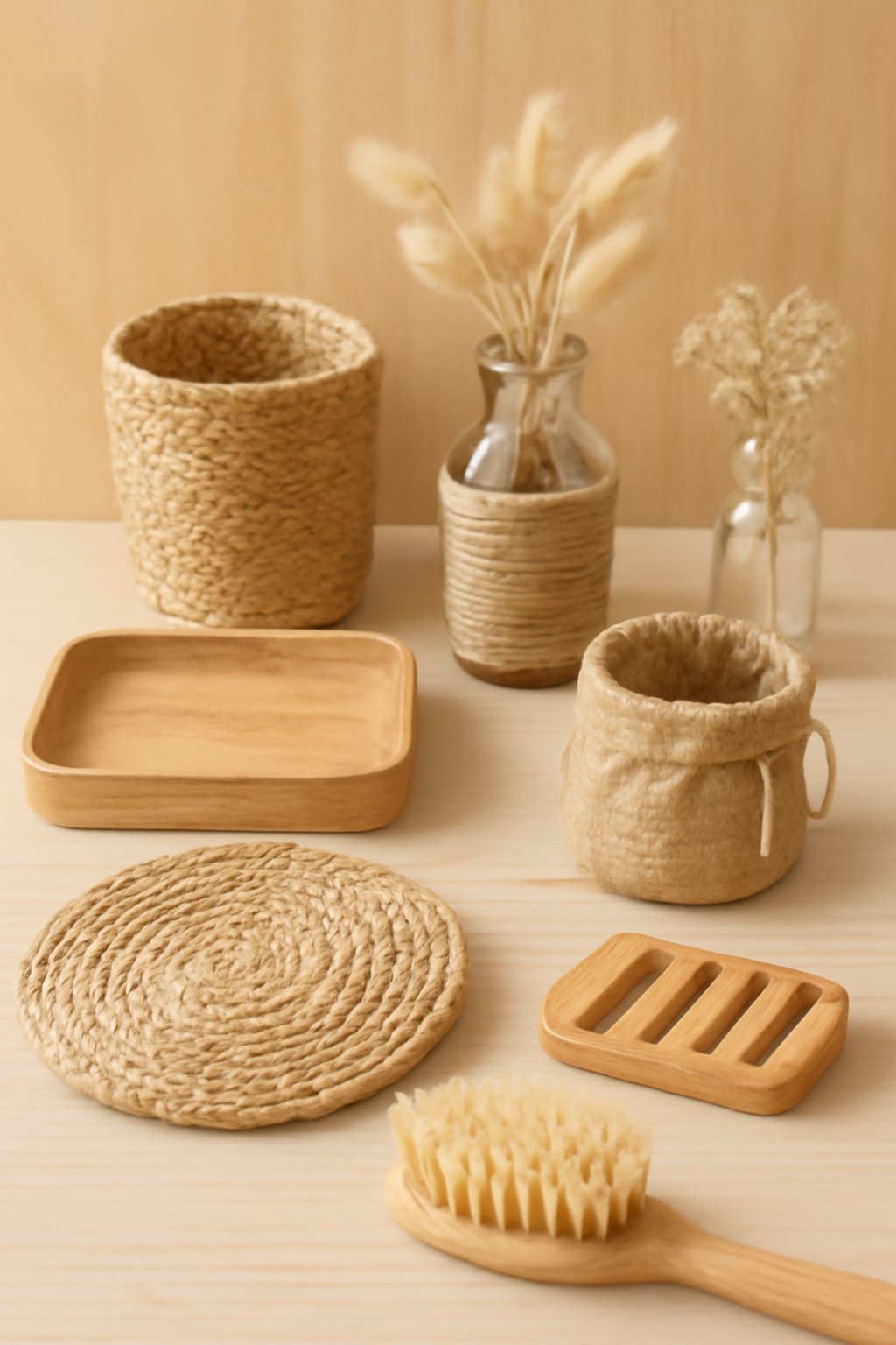 Badezimmer-Deko mit Naturmaterial: 8 DIY-Ideen + Tipps
