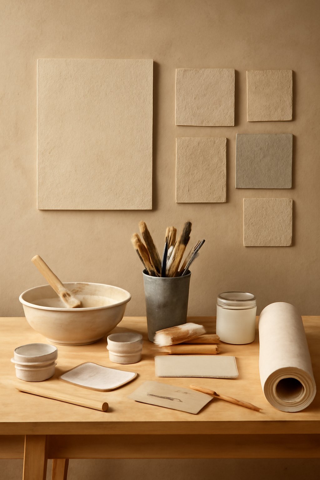 Wohnzimmer-Wände strukturieren: Anleitung + 4 DIY-Tipps