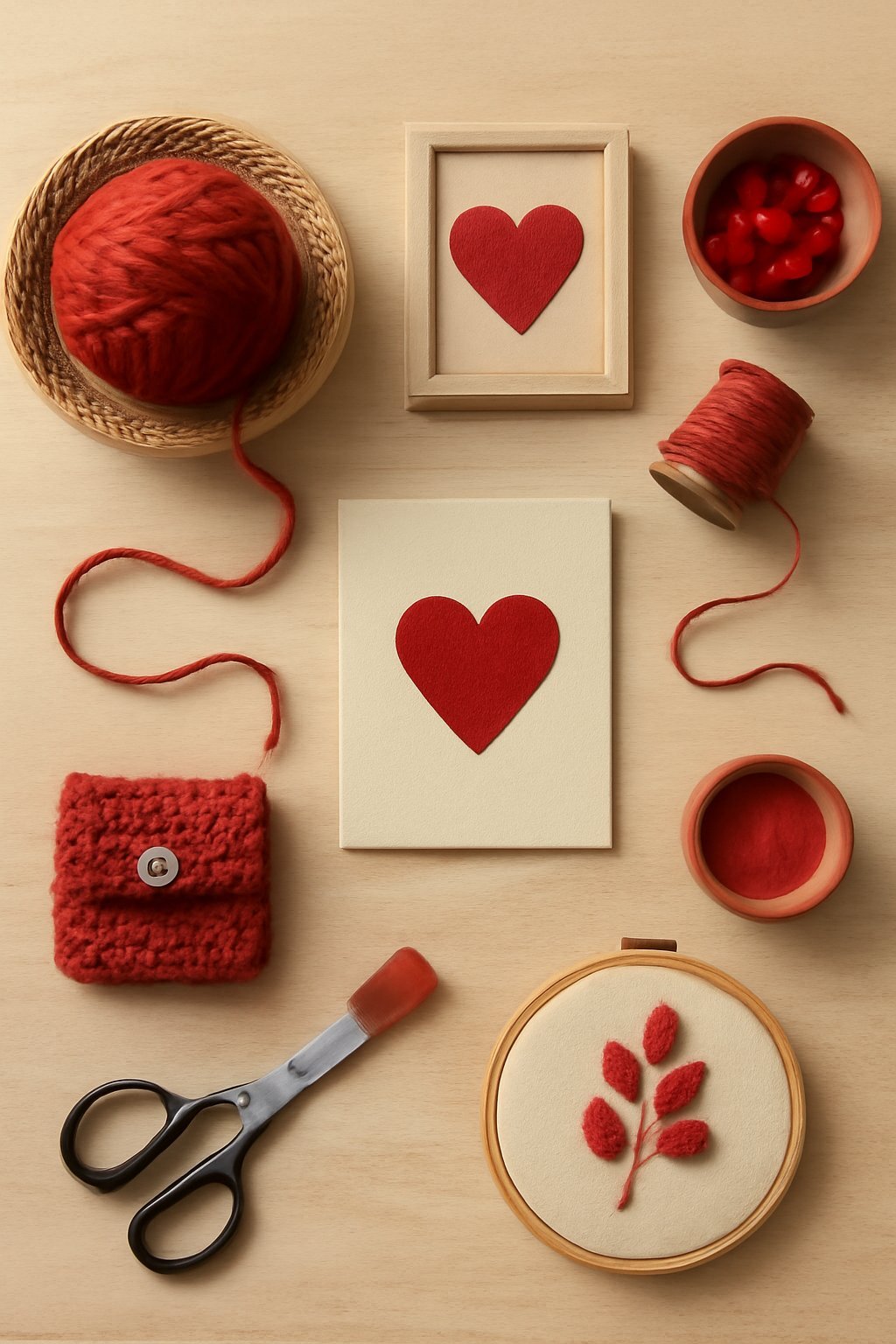 Rote Farbakzente im Interior: 5 kreative DIY-Projekte