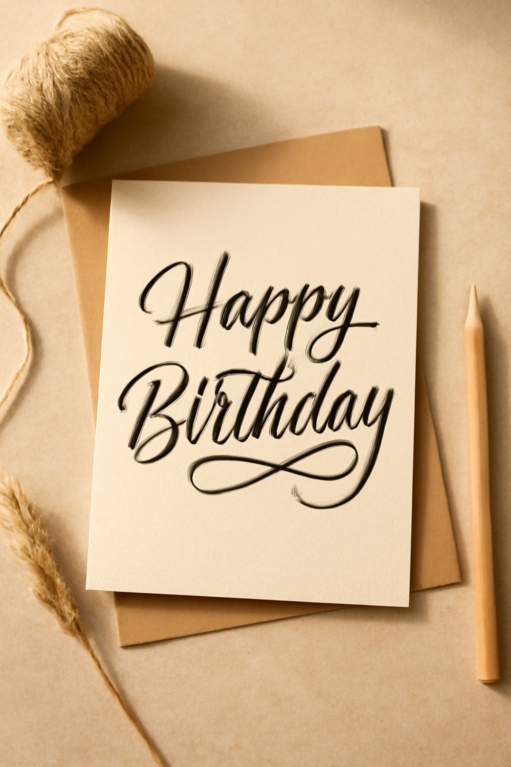 Handlettering Happy Birthday: 12 kreative Ideen zum Selbermachen