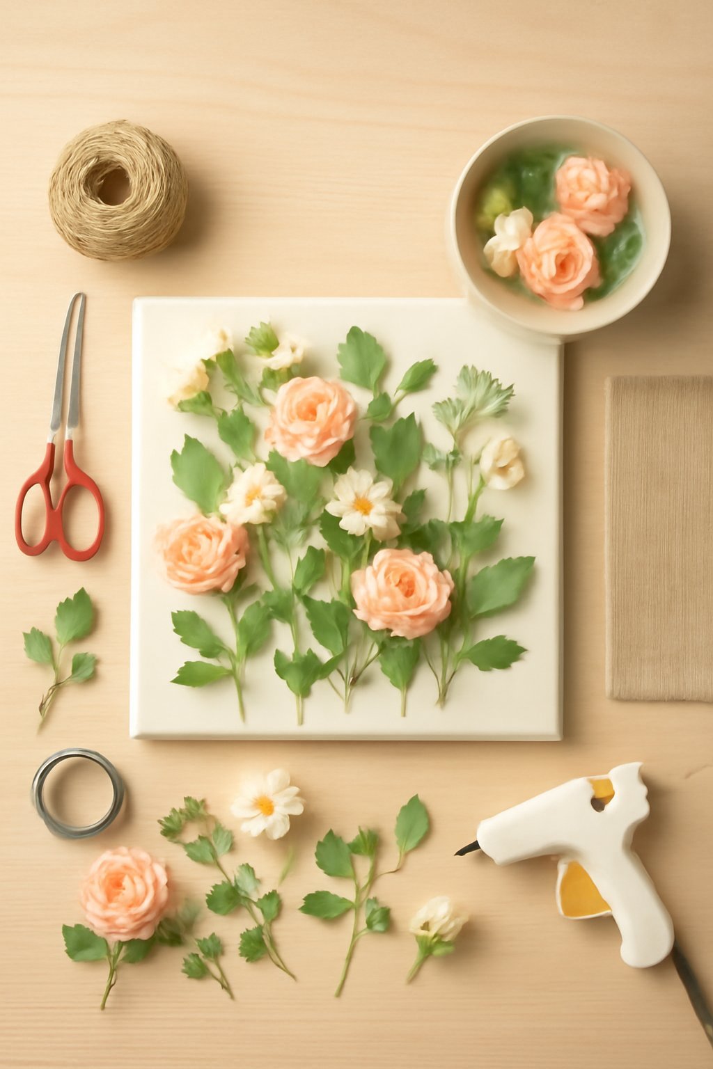DIY-Blumenwand: Einfache Anleitung für kleine Räume — DIY-Blumenwand Anleitung
