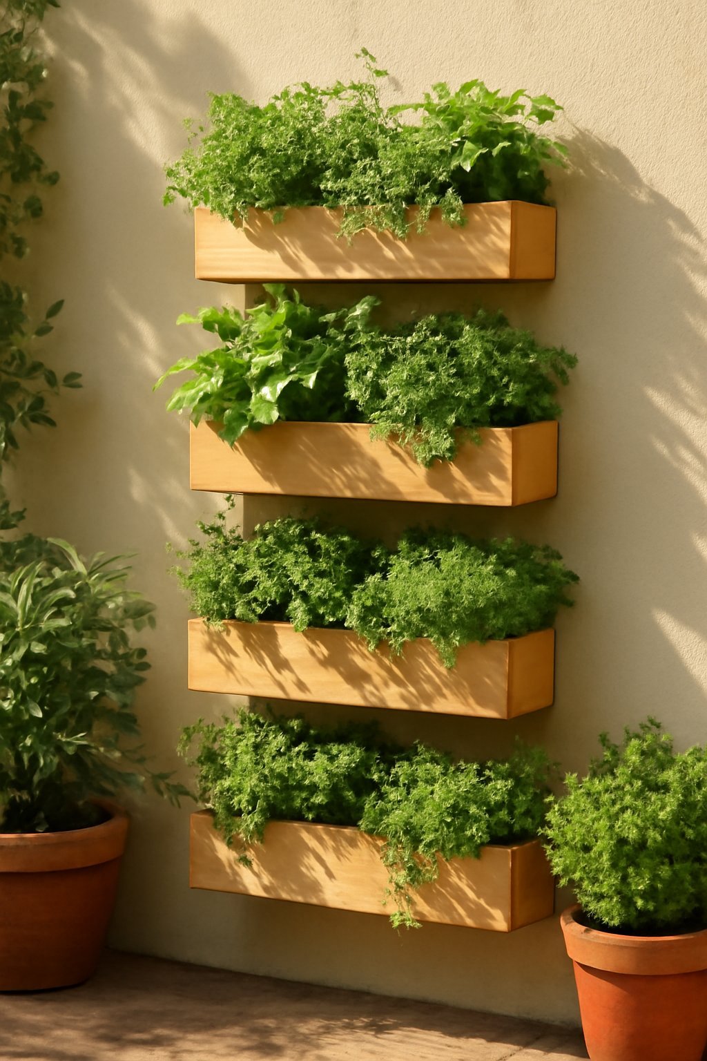 Mini-Vertikalgarten selber bauen: Der DIY-Leitfaden für Balkon + Wand