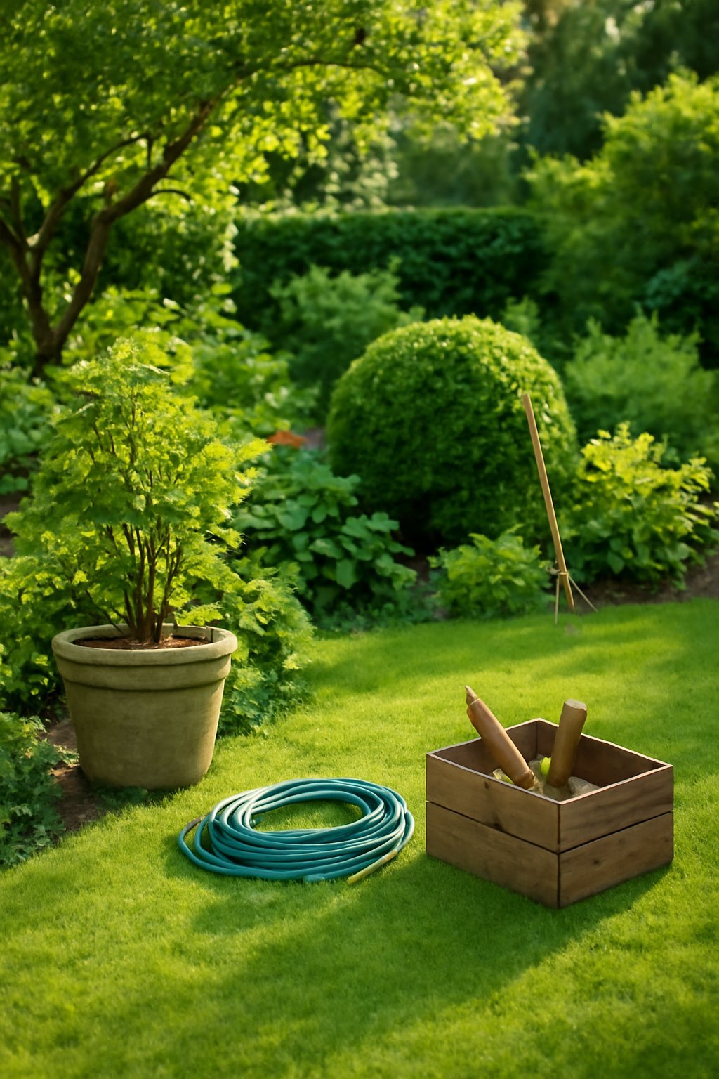 Schluss mit Garten-Unordnung: 3 kreative Aufräum-Tricks — Hero-Aufnahme — Garten-Unordnung Aufräum-Tricks