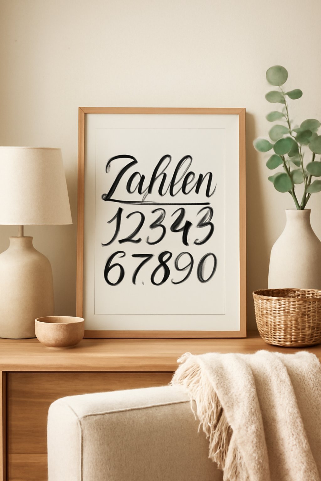 Handlettering Zahlen: 12 kreative Ideen zum Selbermachen