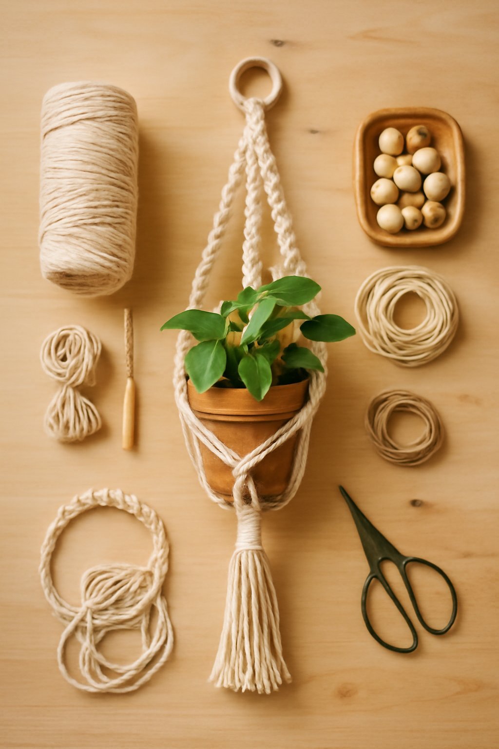 Makramee Blumenampel Diy Einfach: 12 kreative Ideen zum Selbermachen