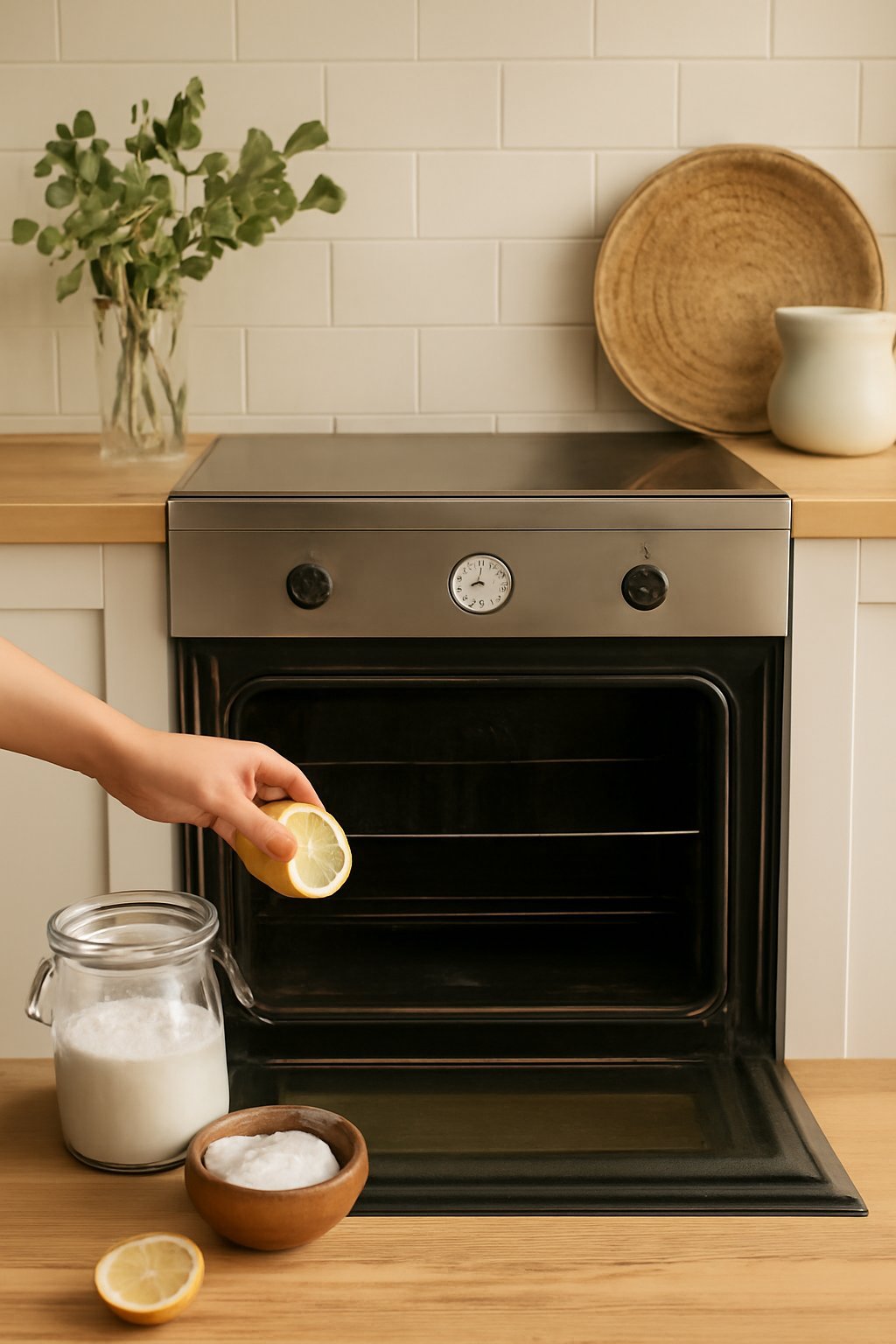 Backofen Reinigen mit Zitrone und Backpulver: Die besten Tipps & Hausmittel