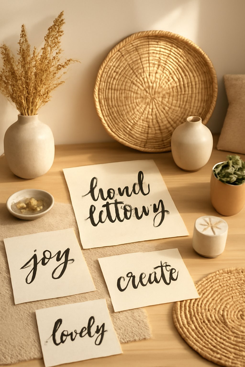 Handlettering Workshop: 12 kreative Ideen zum Selbermachen