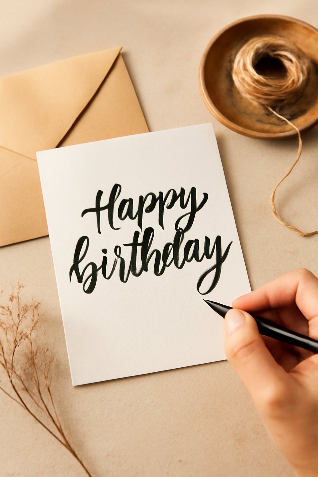Handlettering Happy Birthday Vorlage: 12 kreative Ideen zum Selbermachen