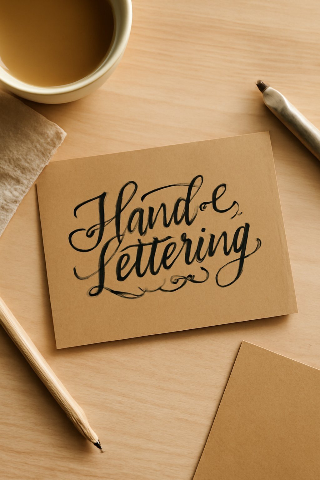 Handlettering Lernen: 12 kreative Ideen zum Selbermachen