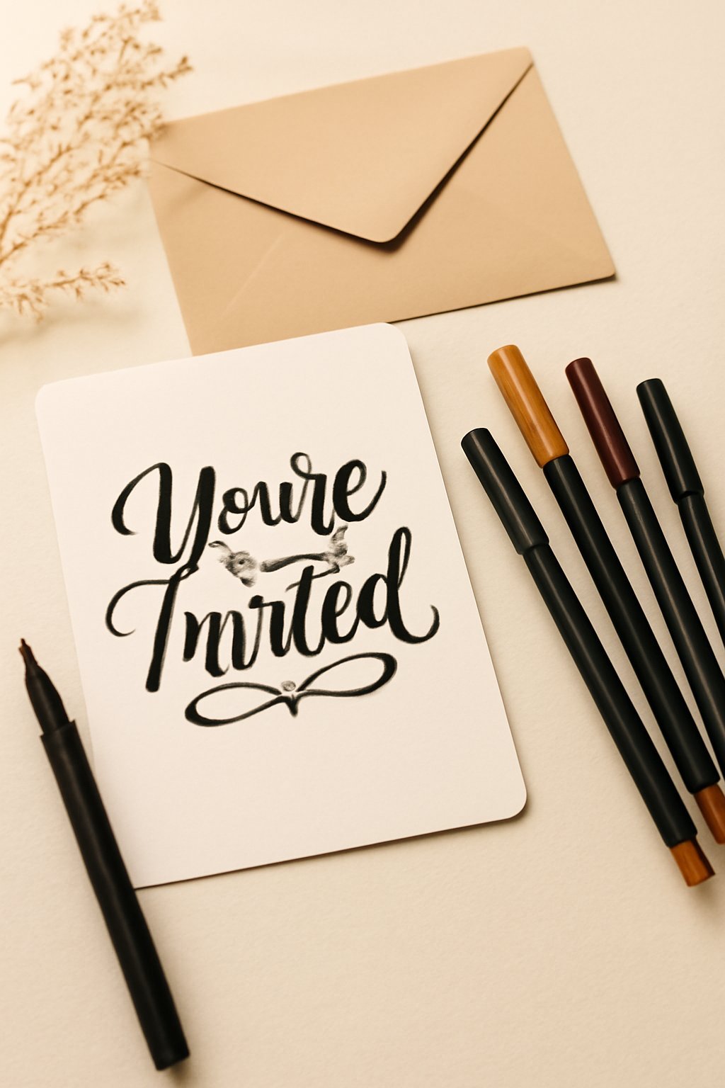Handlettering Stifte Set: 12 kreative Ideen zum Selbermachen