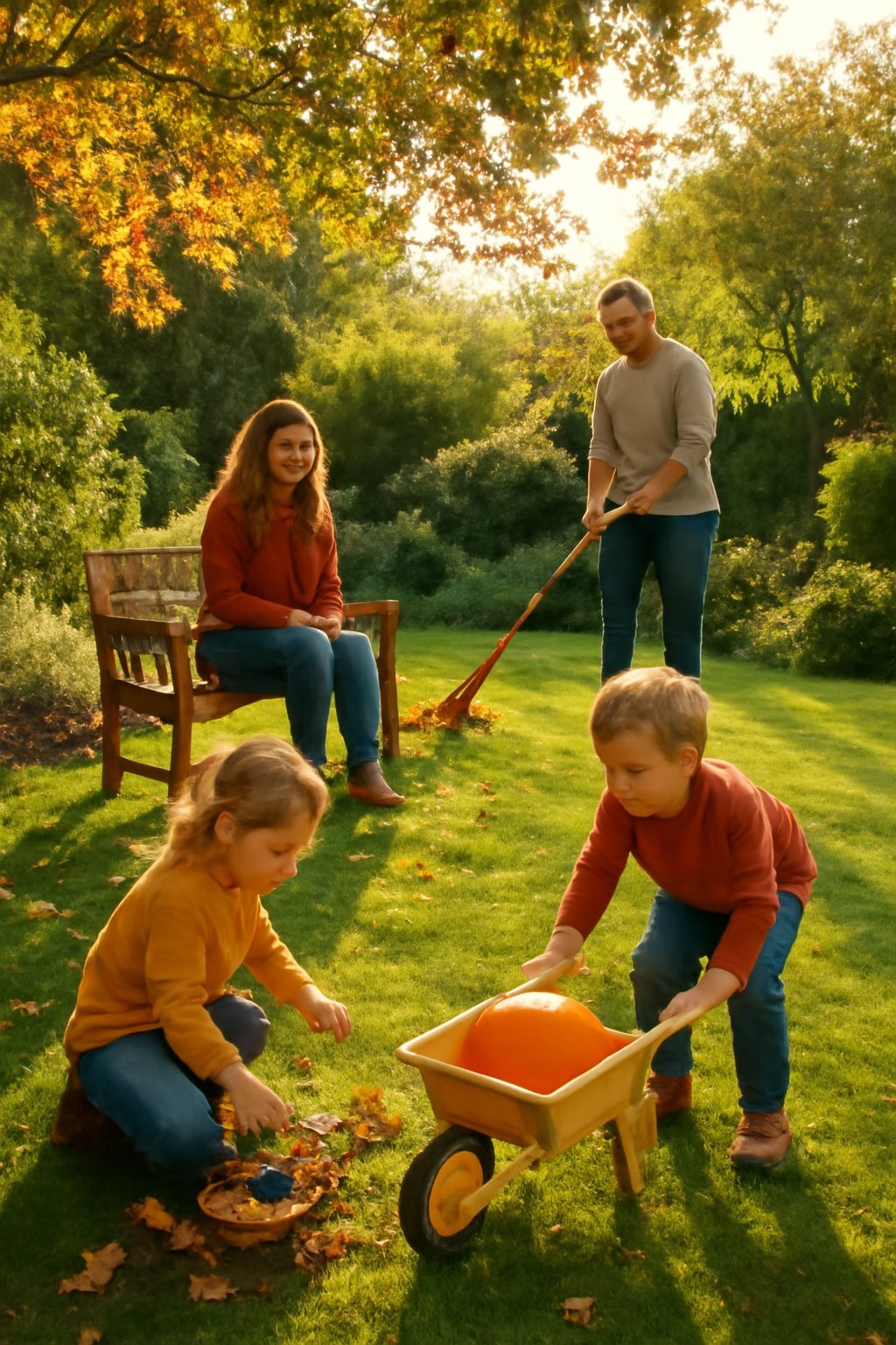 6 Familien-Aktivitäten für Kinder im Herbst draußen