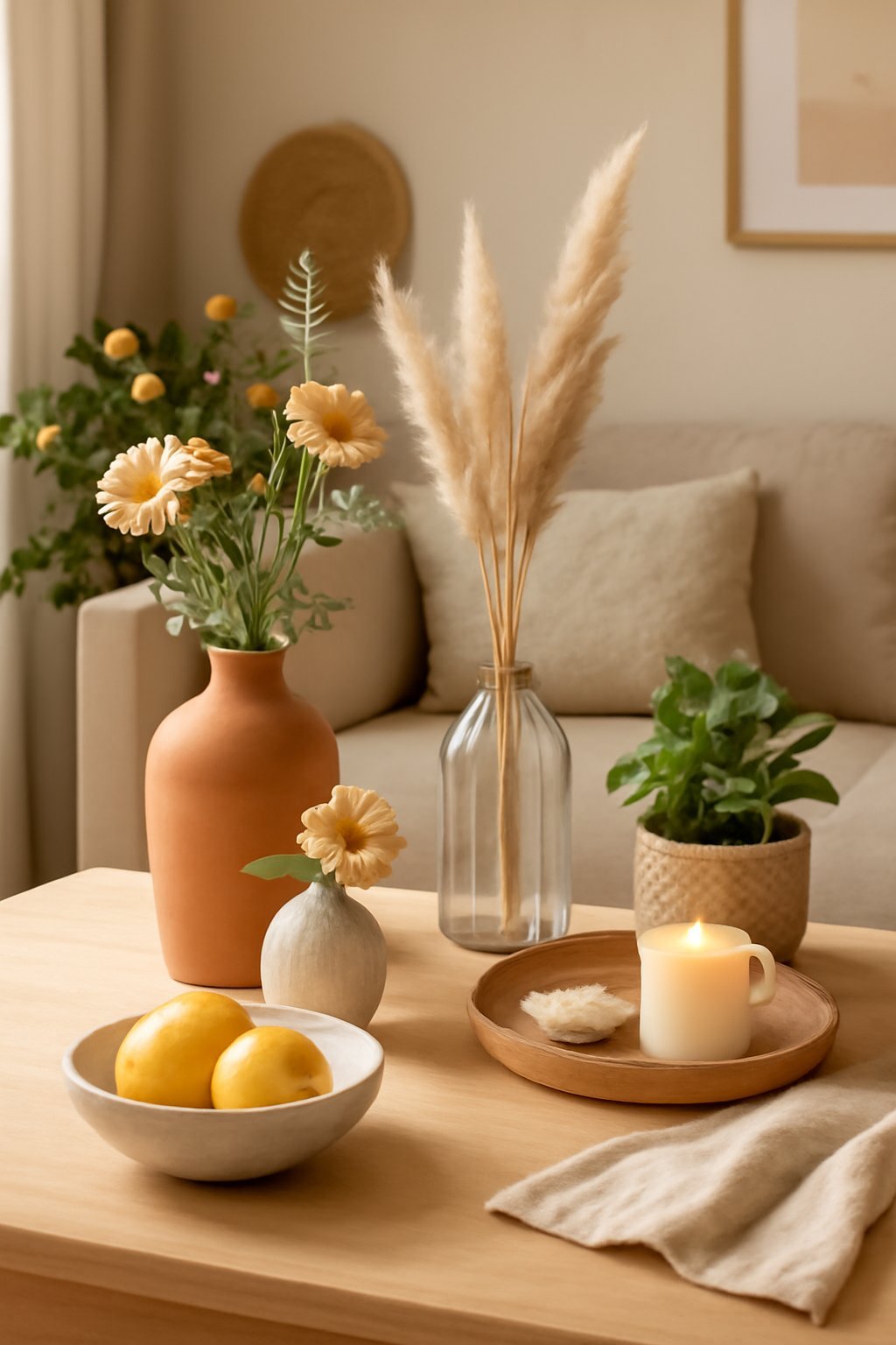 Wohnzimmer neu gestalten: 8 DIY-Deko-Rezepte