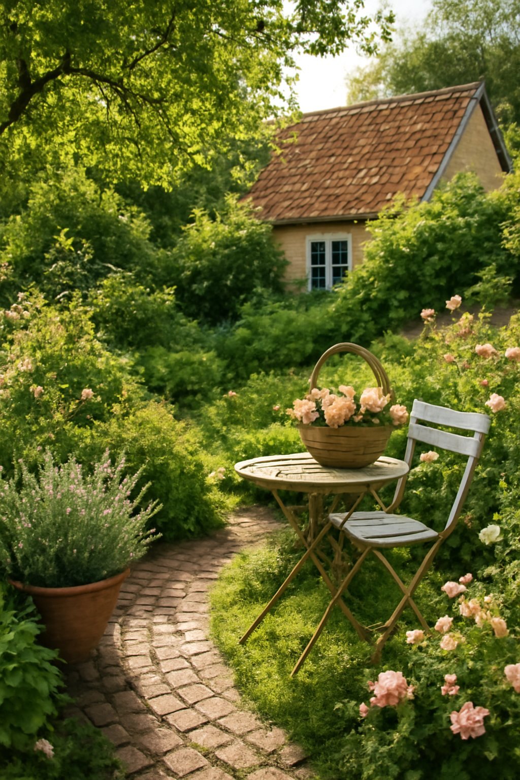 Cottagecore-Deko für den Garten: 11 Ideen für romantisches Grün