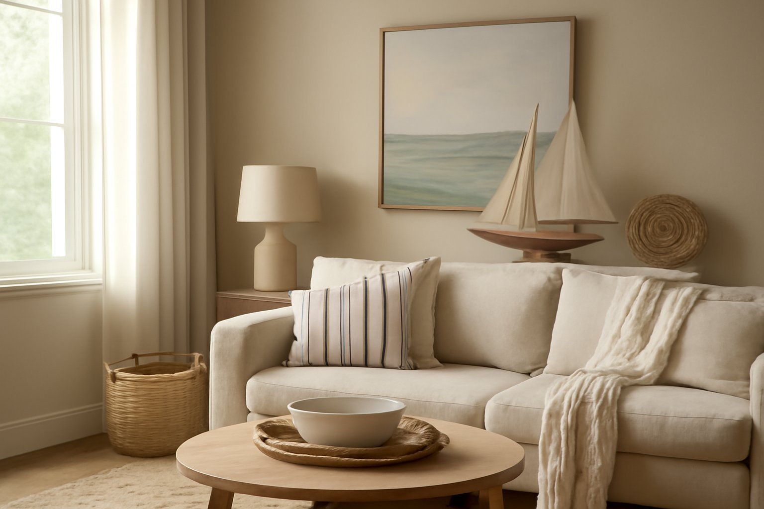 8 Neutrale Maritime Wohn Zimmer Ideen die jeder liebt