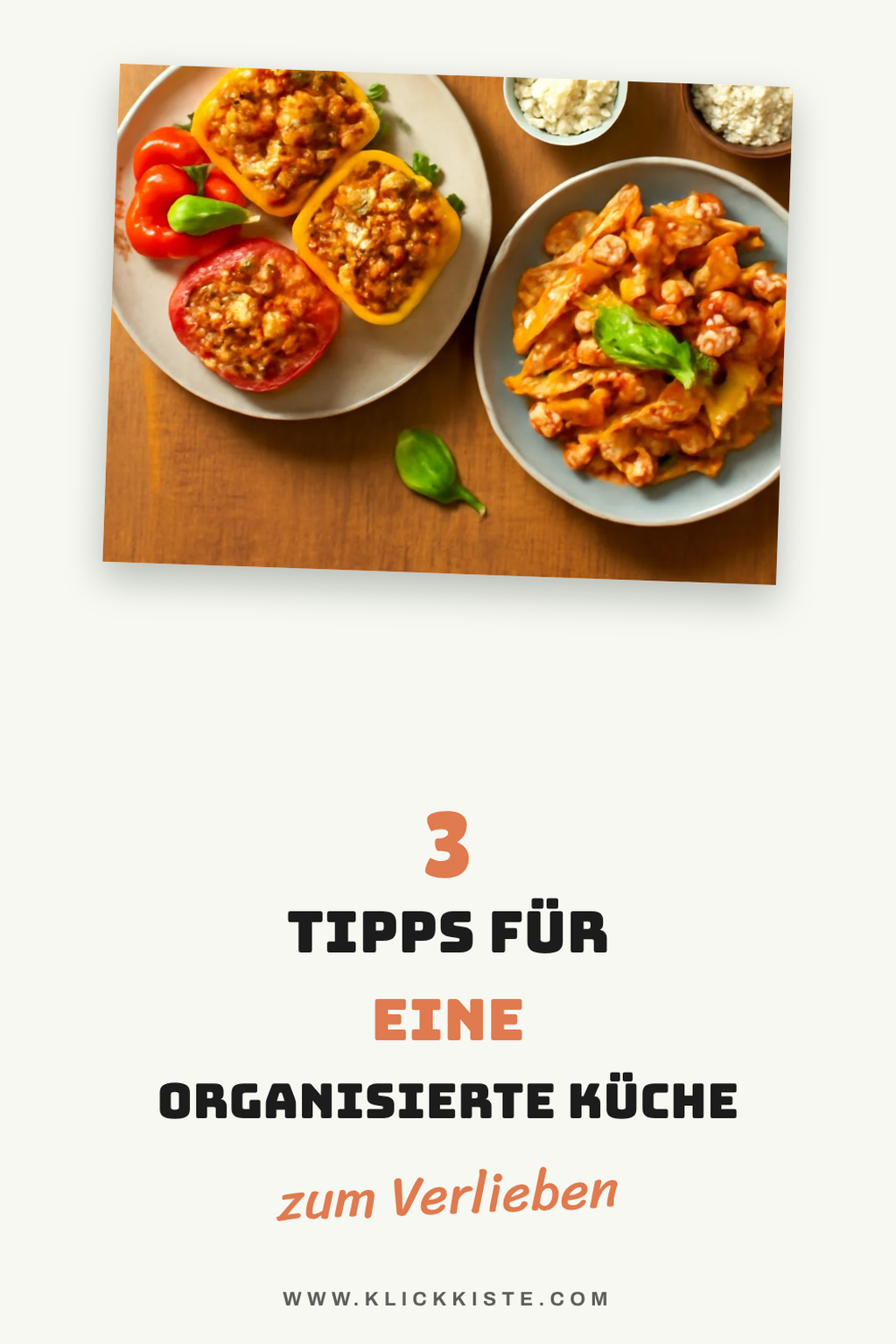 Diese 3 praktischen Küchenorganisation Tipps helfen