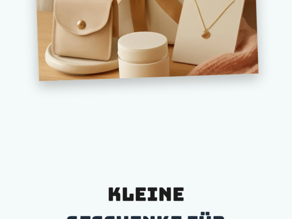 Kleine Geschenke für Frauen: 15 originelle Ideen für 2026