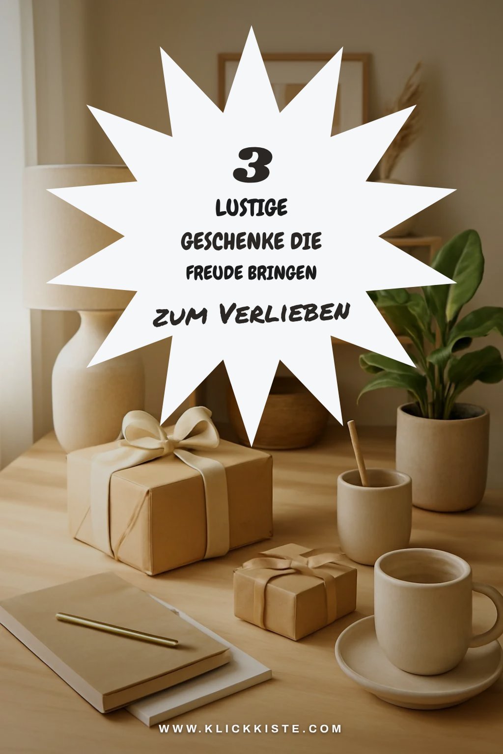Spaßige Geschenke für gute Laune