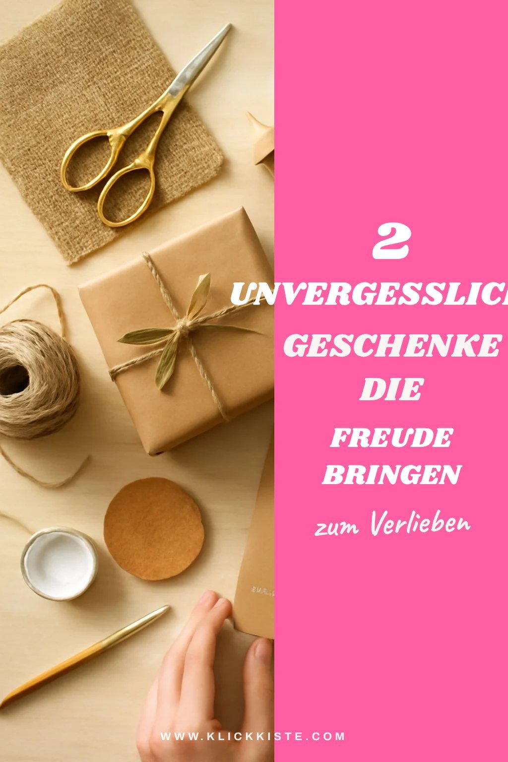 So wird dein DIY-Geschenk unvergesslich