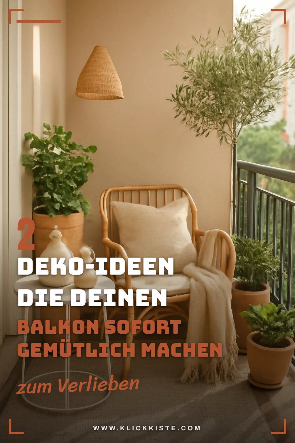 Kreative Deko-Ideen für deinen Balkon