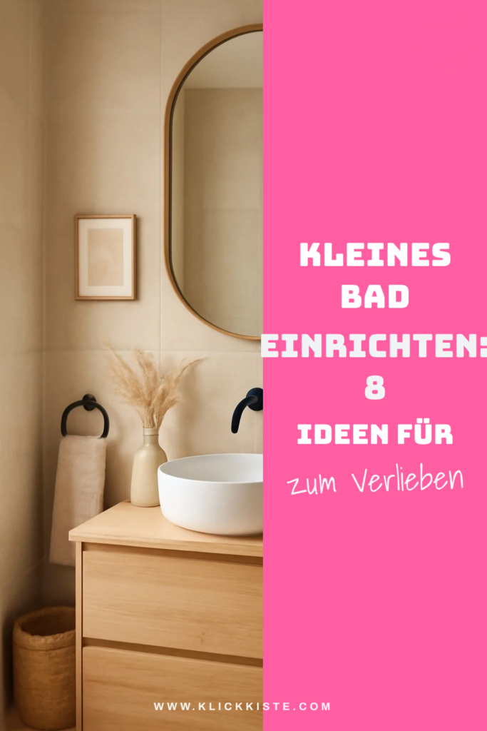 Kleines Bad einrichten: 8 Ideen für mehr Platz + Stil