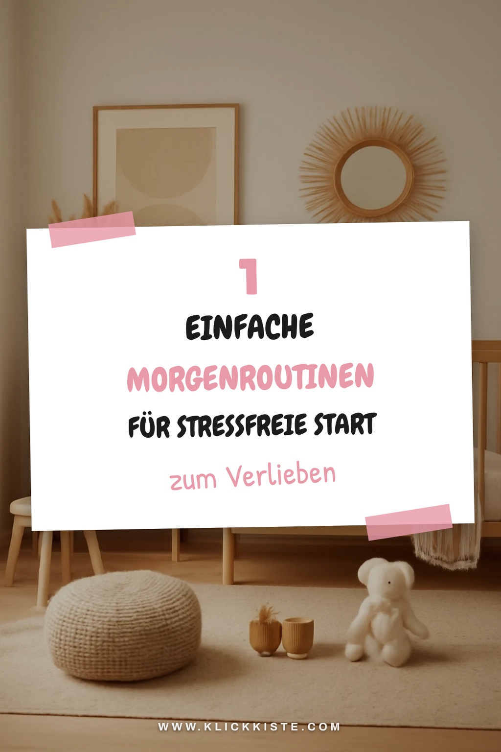 So schaffst du eine Morgenroutine für dein Kleinkind