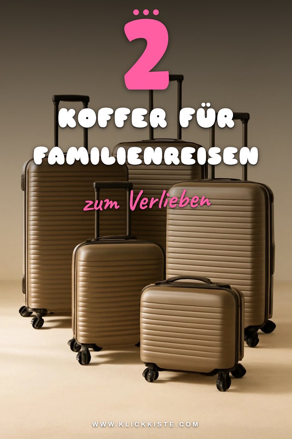 Diese 3 Koffer sind perfekt für Familienreisen