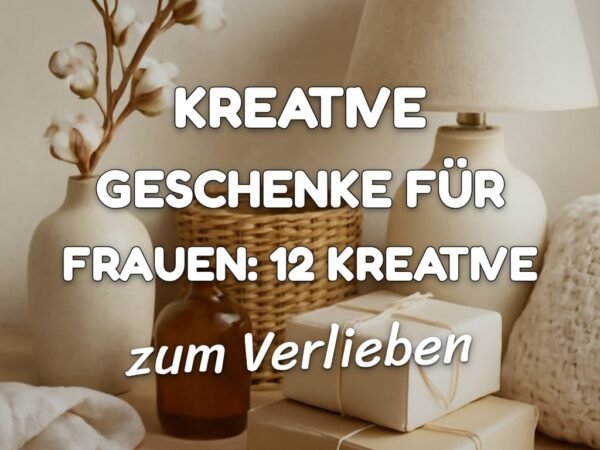 Kreative Geschenke für Frauen: 12 kreative Ideen zum Selbermachen